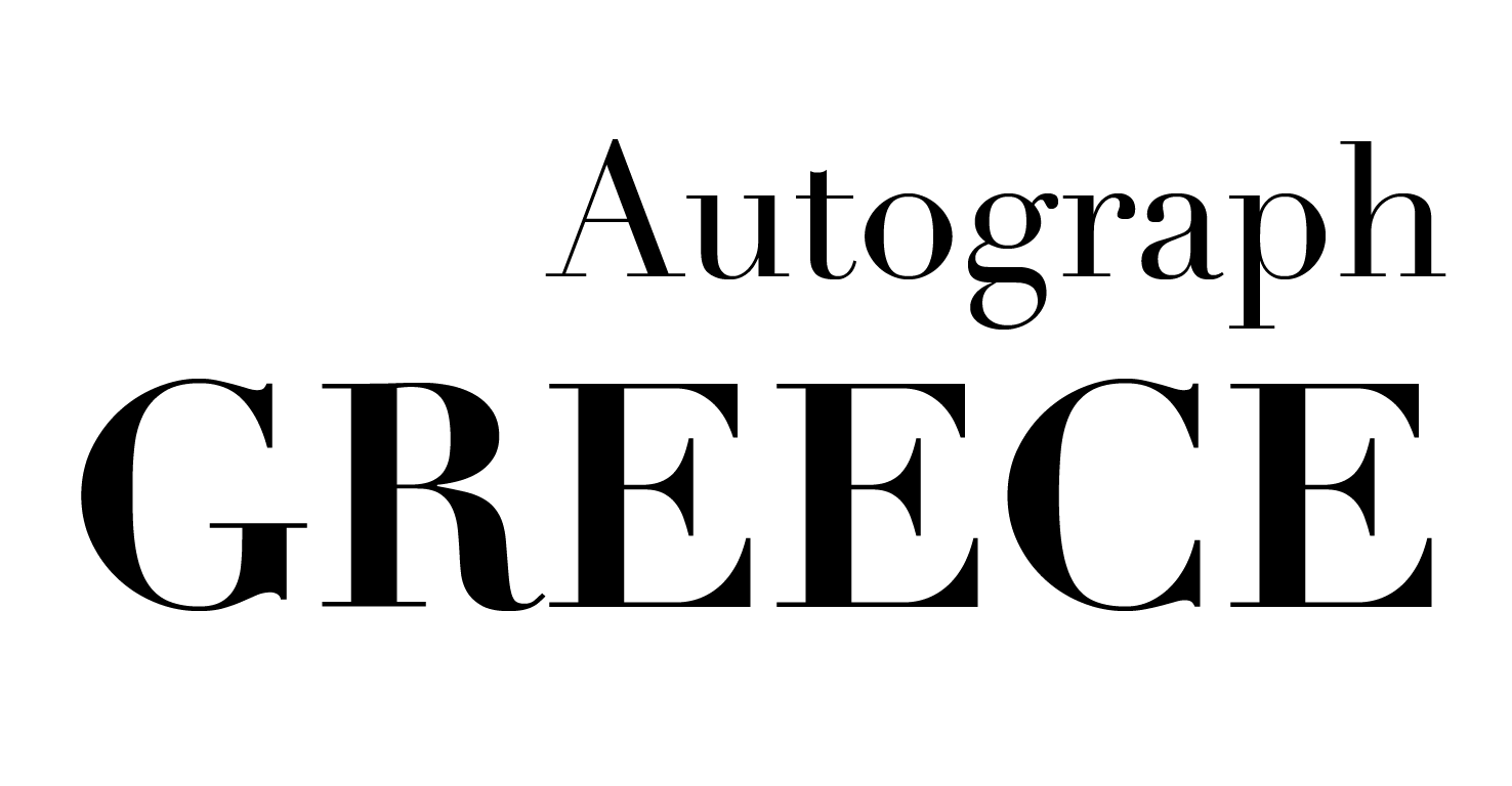 Autograph Greece Logo transparent black